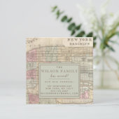 ニューヨークシティアンティークマップの動き発表 招待状 (スタンド正面)