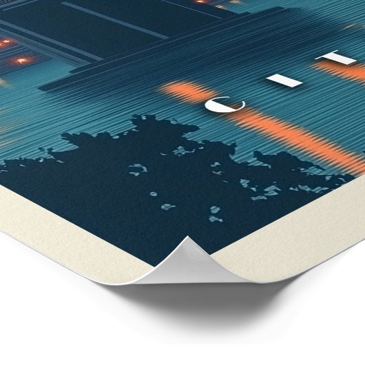 ニューヨークシティアヴィンテージディライト ポスター (角)