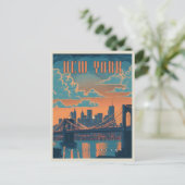 ニューヨークシティアヴィンテージディライト ポストカード (スタンド正面)