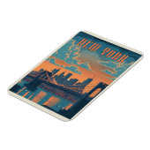 ニューヨークシティアヴィンテージディライト マグネット (左側)