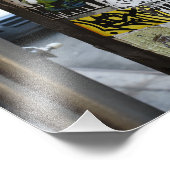 ニューヨークシティアーバングラフィティ通りアート写真 フォトプリント            (角)