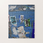 ニューヨークシティアーバングラフィティ通り写真 ジグソーパズル (縦)