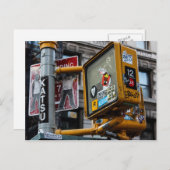 ニューヨークシティアーバン通り写真 ポストカード (正面/裏面)