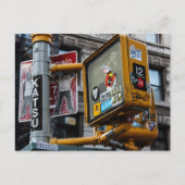 ニューヨークシティアーバン通り写真 ポストカード (正面)