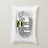 ニューヨークシティイエロータクシアーポップ・アートのト アクセントクッション (裏面(縦))