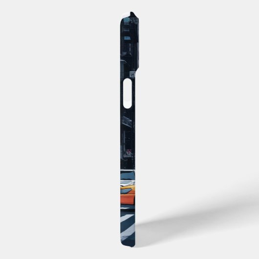 ニューヨークシティイエロータクシー通りライフ Case-Mate iPhoneケース (裏面 / 右)