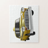 ニューヨークシティイエローヴィンテージタクシー ジグソーパズル (縦)