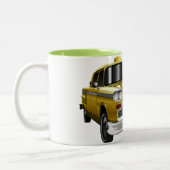 ニューヨークシティイエローヴィンテージタクシー ツートーンマグカップ (左)
