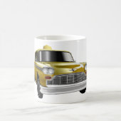 ニューヨークシティイエローヴィンテージタクシー モーフィングマグカップ (中央)