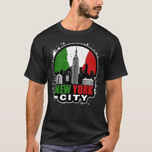 ニューヨークシティイタリアン Tシャツ (正面)