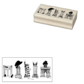 ニューヨークシティイースターNYCランドマーク建物 ラバースタンプ (押印)