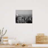 ニューヨークシティウィズクライスラー建物 ポスター (キッチン)