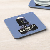 ニューヨークシティウォータータワーコースターセット コースター (左側)