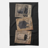 ニューヨークシティウォータータワーズティータオル キッチンタオル (縦)