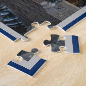 ニューヨークシティエアビュー – アメリカ –  ジグソーパズル (側面)