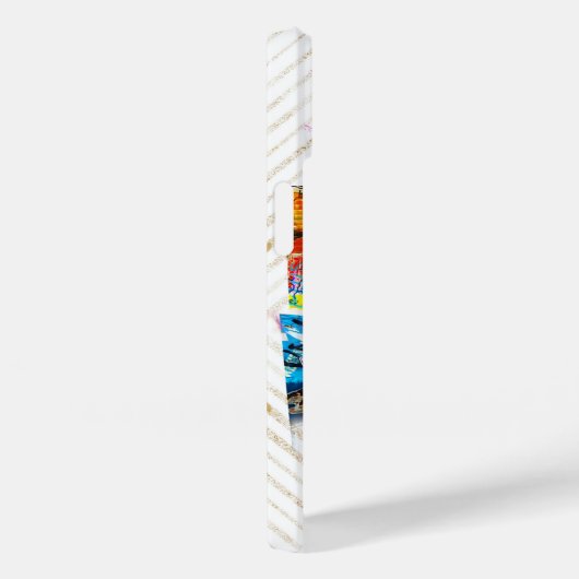 ニューヨークシティエンパイアステートグラフィティアイフォン14プロ Case-Mate iPhoneケース (裏面 / 右)