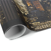 ニューヨークシティエンパイア州立建物の象徴的ポスター ラッピングペーパー (ロールコーナー)