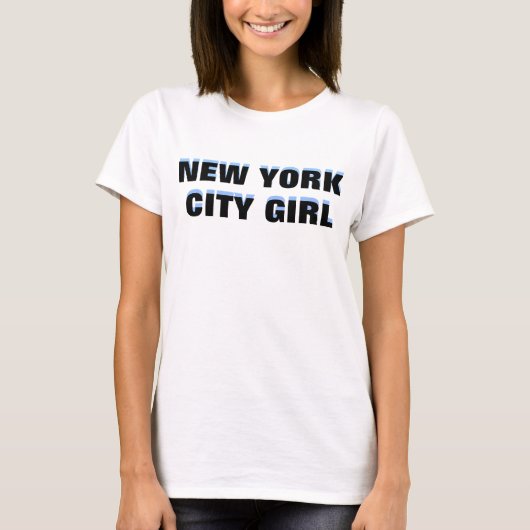 ニューヨークシティガール Tシャツ (正面)