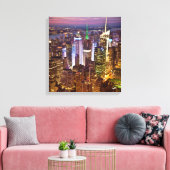 ニューヨークシティキャンバスプリントアート16.80 X 17.50インチ キャンバスプリント (インサイチュ (リビング))