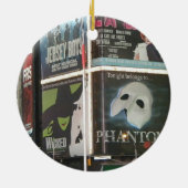 ニューヨークシティキープサケクリスマス セラミックオーナメント (裏面)