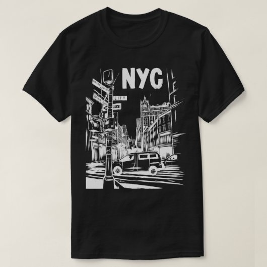 ニューヨークシティクリエイティブ Tシャツ (デザイン正面)
