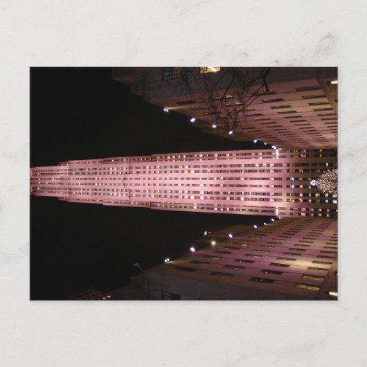 ニューヨークシティクリスマス ポストカード (正面)