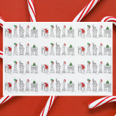 ニューヨークシティクリスマスNYCホリデーアーキテクチャー 枕カバー