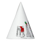 ニューヨークシティクリスマスNYCホリデーランドマークス パーティーハット (左)