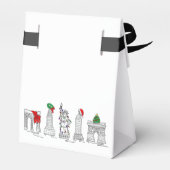 ニューヨークシティクリスマスNYCランドマークス建築 フェイバーボックス (裏面サイド)