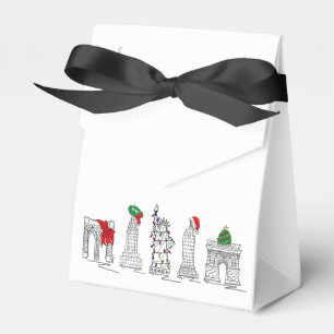 ニューヨークシティクリスマスNYCランドマークス建築 フェイバーボックス