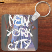 ニューヨークシティグラフィティキーチェーン キーホルダー (裏面)