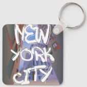 ニューヨークシティグラフィティキーチェーン キーホルダー (裏面)