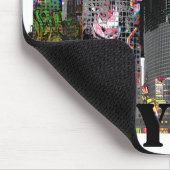 ニューヨークシティグラフィティスカイライン マウスパッド (コーナー)