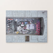 ニューヨークシティグラフィティトリベカローマンハッタンNYC ジグソーパズル (横)