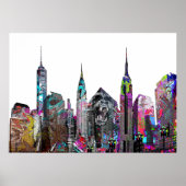 ニューヨークシティグラフィティ ポスター (正面)