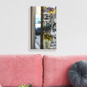 ニューヨークシティグリティアーバン通り美術写真 キャンバスプリント (インサイチュ (リビング))
