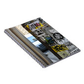 ニューヨークシティグリティアーバン通り美術写真 ノートブック (右側)