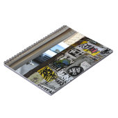 ニューヨークシティグリティアーバン通り美術写真 ノートブック (左側)