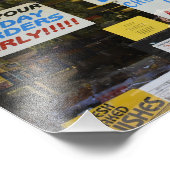 ニューヨークシティコーシェールデリWindows写真NYC フォトプリント (角)