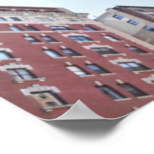 ニューヨークシティサブウェイステーションアッパーウエストサイドNYC ポスター (角)