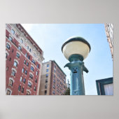 ニューヨークシティサブウェイステーションアッパーウエストサイドNYC ポスター (正面)