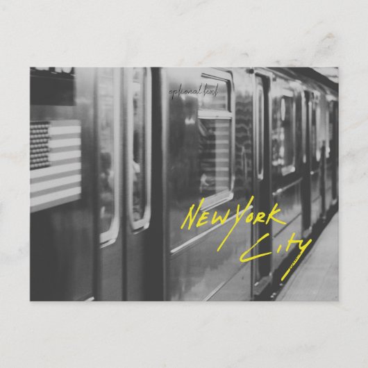 ニューヨークシティサブウェイ ポストカード (正面)