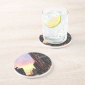 ニューヨークシティサンセットアッパーウエストサイド建物NYC コースター (側面)