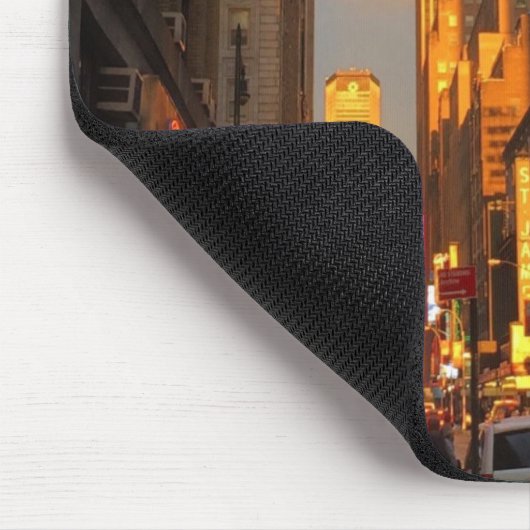 ニューヨークシティサンセットミッドタウンシアターディストリクトニューヨーク マウスパッド (コーナー)