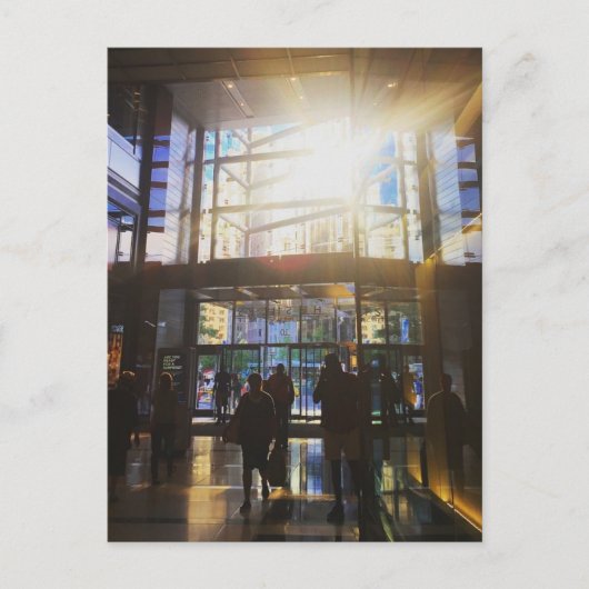 ニューヨークシティショッピングNYCサンライトフォトポストカード ポストカード (正面)