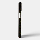 ニューヨークシティシルバー金ゴールドグリッター Case-Mate iPhoneケース (裏面 / 右)