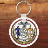 ニューヨークシティシール キーホルダー (正面)