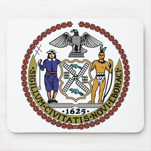 ニューヨークシティシール マウスパッド (正面)