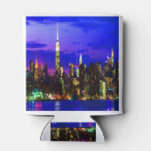 ニューヨークシティスカイラインアットナイト 缶クーラー (裏面)