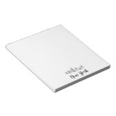 ニューヨークシティスカイラインイラストレーション ノートパッド (アングル)